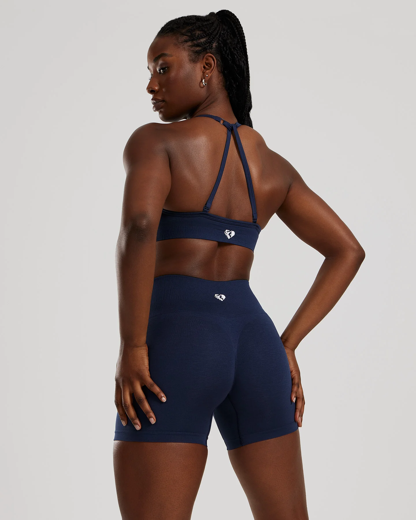 Define 2.0 Halter Neck Bra | Sapphire Blue - Image 6