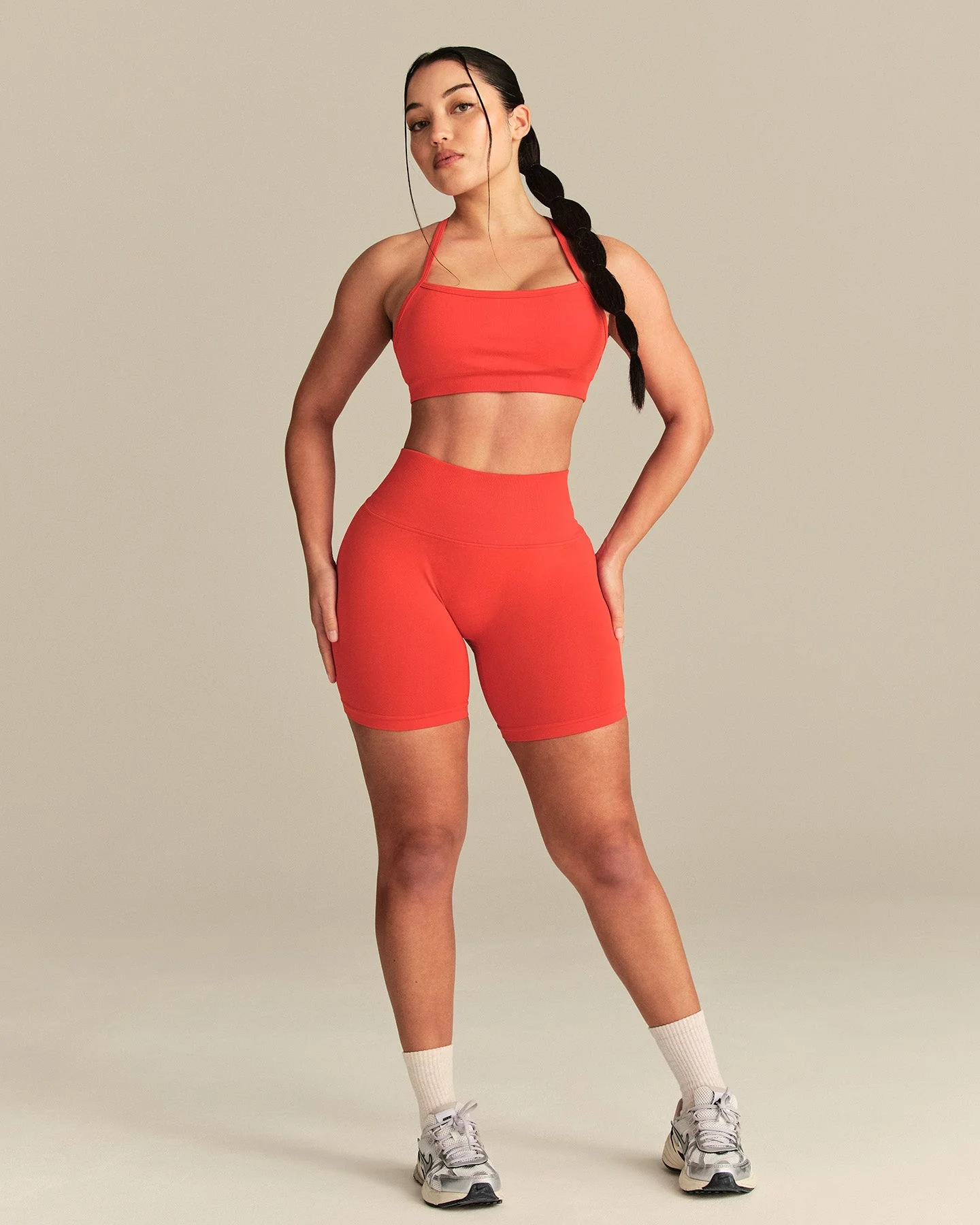 Define 2.0 Racer Back Bra | Lava Red - Image 3
